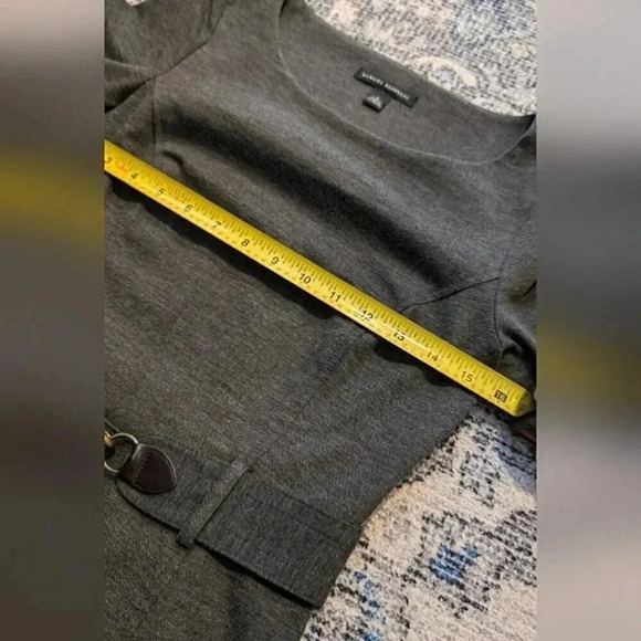Banana Republic Business Casual A line Mid grey dress size 2 - Picture 4 of 7